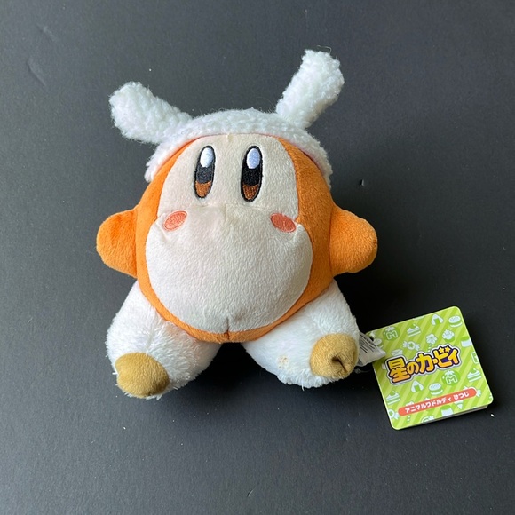 Official WADDLE DEE SHEEP Kirby 6 in. Plush San-Ei (All Star Collection) - Picture 1 of 3
